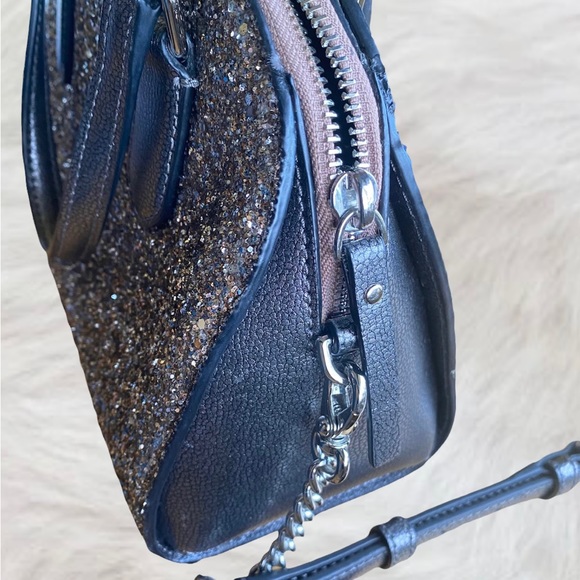 *SOLD* Kate Spade Laurel Way Brown Glitter Mini Reiley Bag ✨NEVER USED✨ - Picture 6 of 7